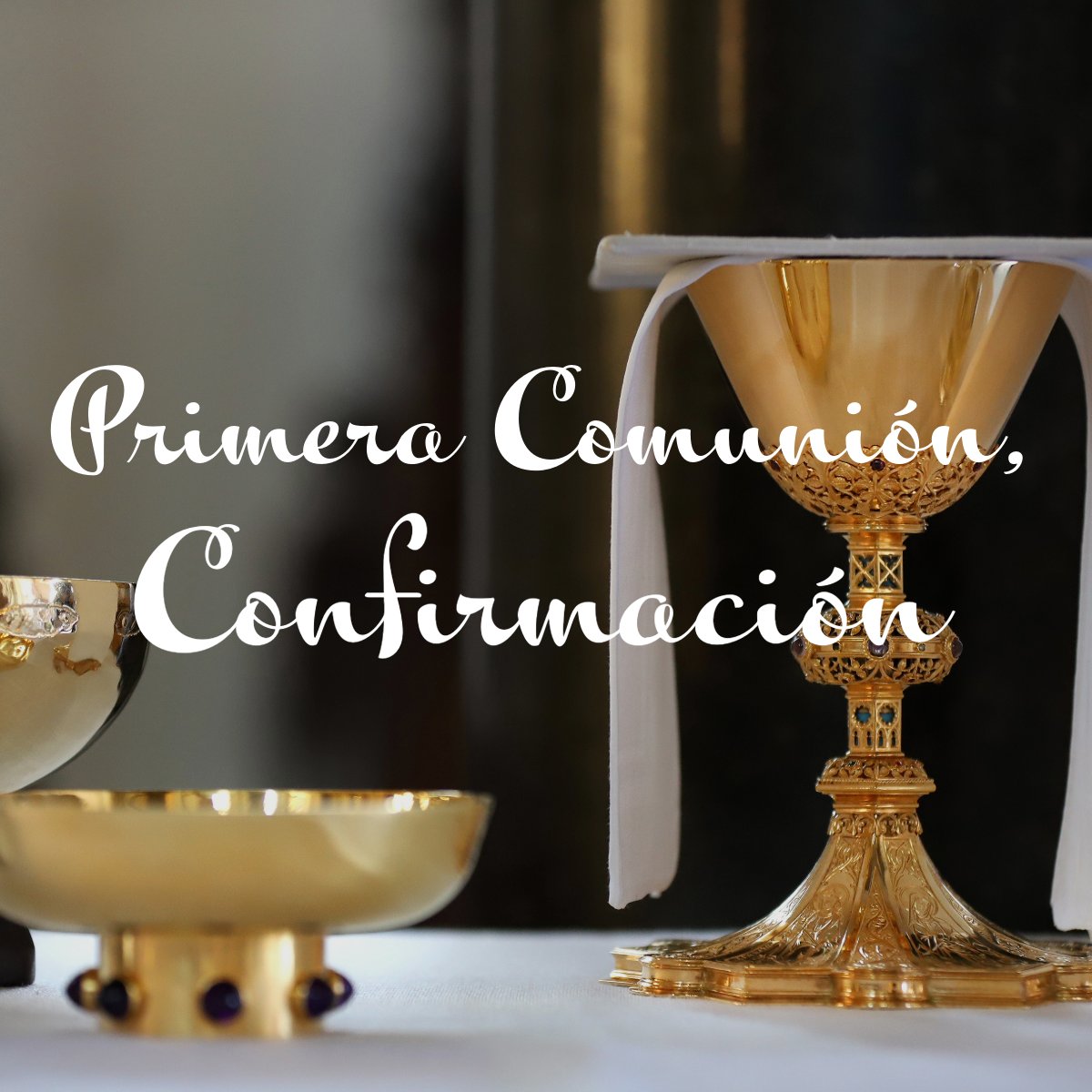 Invitaciones de Comunión, Confirmación